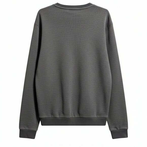 ⭐️ CALVIN KLEIN Classic Grey Knit Sweater – Women Size (L) - Picture 4 of 7